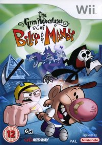 Grim Adventures of Billy & Mandy Gamecube US box art